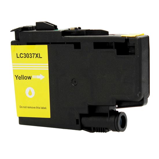 Compatible Brother LC3037 XXL (LC3037Y) InkJet Cartridge, Yellow 1500 Super High Yield 1