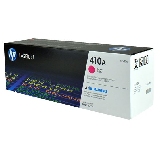 OEM HP 410A (CF413A) Toner Cartridge, Magenta 2.3K Yield 1