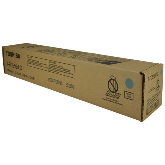 OEM Toshiba T-FC556U-C (TFC556UC) Toner Cartridge, Cyan 39.2K Yield 1