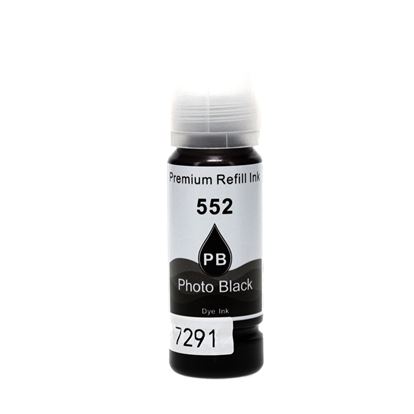 Remanufactured Epson 552 (T552120-S) InkJet Cartridge, Photo Black 7300 Yield 1