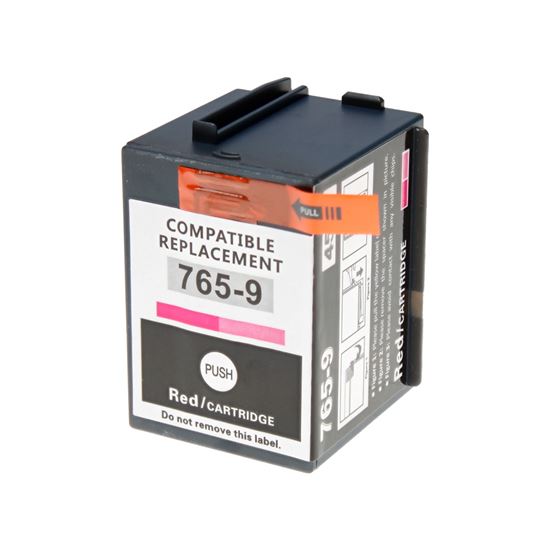 Remanufactured Pitney Bowes DM300 DM400 G900 (765-9) InkJet Cartridge, Fluorescent Red 8000 Impressions 1