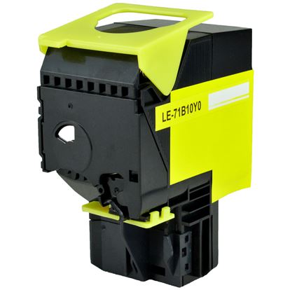 Remanufactured Lexmark 71B10Y0 (71B0040) Toner Cartridge, Yellow 2.3K Yield 1