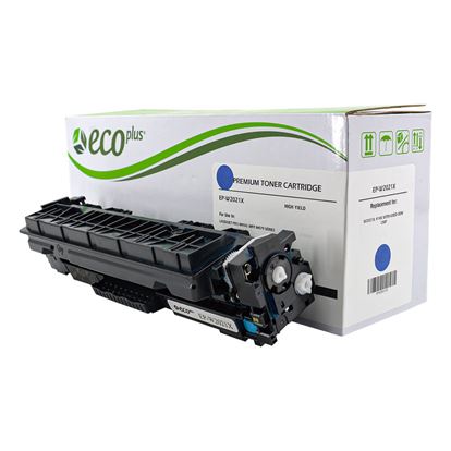 EcoPlus HP 414X (W2021X) Toner Cartridge, Cyan 6K High Yield, (Used OEM Chip) 1