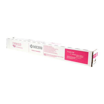 OEM Kyocera Mita TK-8517M (1T02NDBUS0) Toner Cartridge, Magenta 20K Yield 1