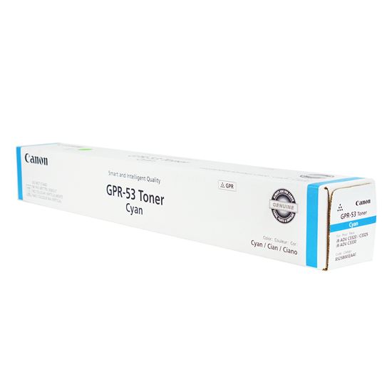 OEM Canon GPR-53 (8525B003) Toner Cartridge, Cyan 19K Yield 1