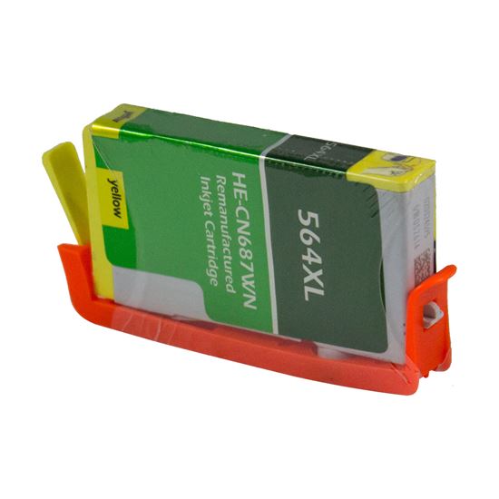 Compatible HP 564XL (CB325WN) InkJet Cartridge, Yellow 750 High Yield 1