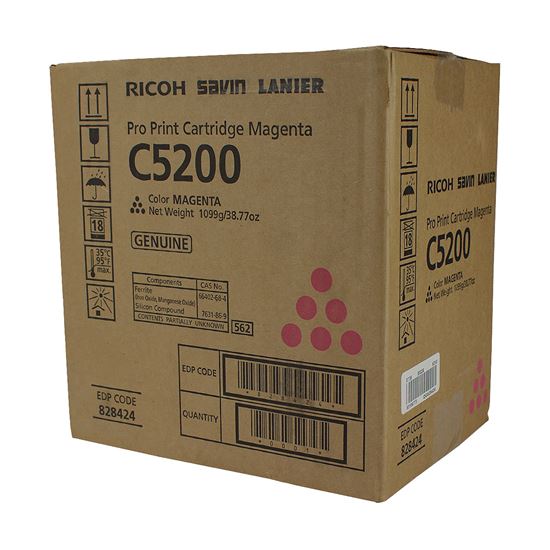 OEM Ricoh  (828424) Toner Cartridge, Magenta 24K Yield 1