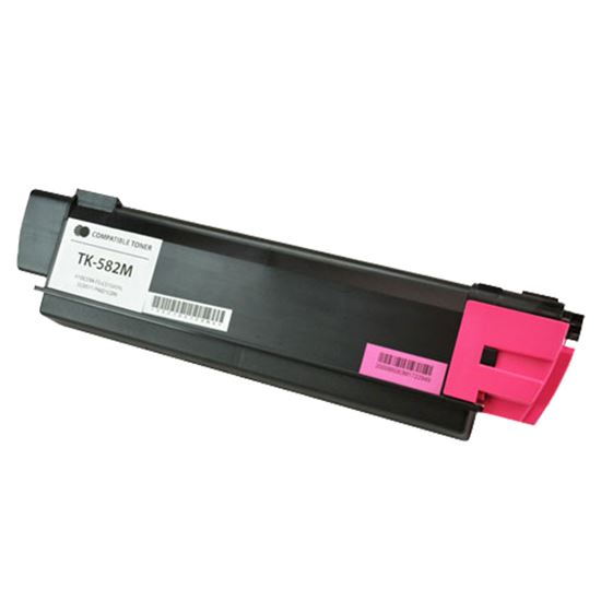 Compatible Kyocera Mita TK-582M (1T02KTBUS0) Toner Cartridge, Magenta 2.8K Yield 1