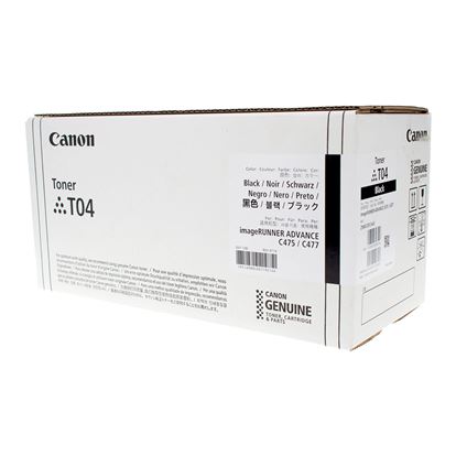 OEM Canon T04 (2980C001) Toner Cartridge, Black 33K Yield 1