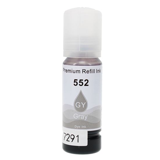 Remanufactured Epson 552 (T552520-S) InkJet Cartridge, Gray 6200 Yield 1