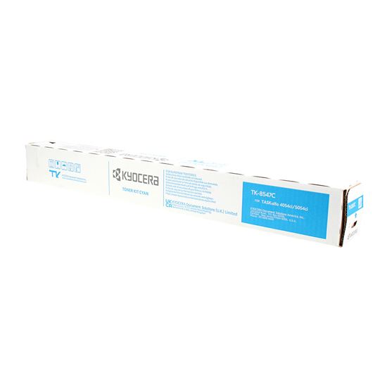 OEM Kyocera Mita TK-8547C (1T02YMCUS0) Toner Cartridge, Cyan 20K Yield 1