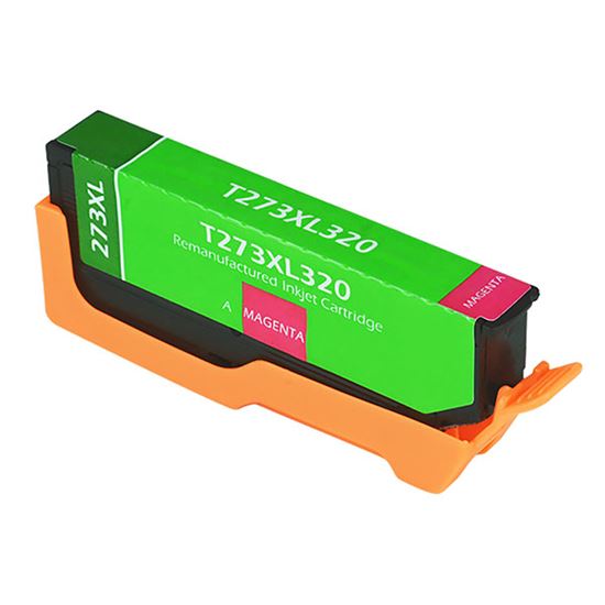 Remanufactured Epson 273XL (T273XL320) InkJet Cartridge, Magenta 650 High Yield 1