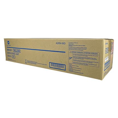OEM Konica Minolta DV512Y (A2XN08D) Developer Unit, Yellow 590K Yield 1