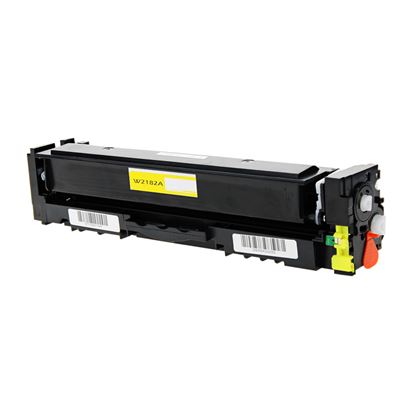 Compatible HP 218A (W2182A) Toner Cartridge, Yellow 1.2K Yield, (New Chip) 1