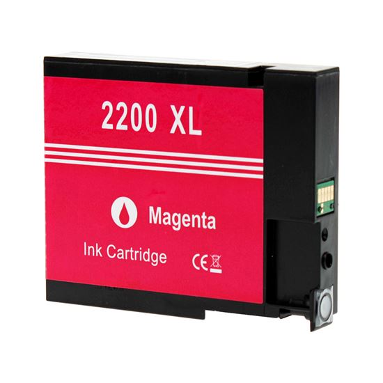 Compatible Canon 2200XL (PGI-2200XLMA) InkJet Cartridge, Magenta 1.5K High Yield 1