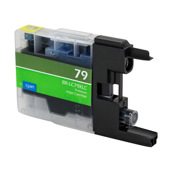 Compatible Brother LC79 (LC79C) InkJet Cartridge, Cyan 19ML XL 1