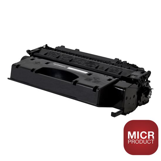 Compatible HP 05X (CE505X) MICR Toner Cartridge, Black 6.5K High Yield 1