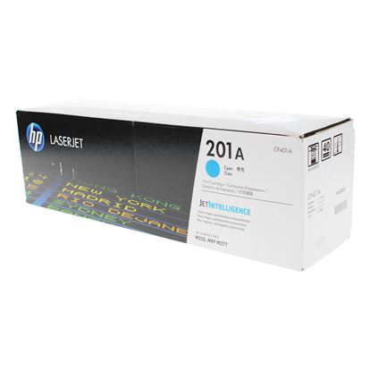 OEM HP 201A (CF401A) Toner Cartridge, Cyan 1.4K Yield 1