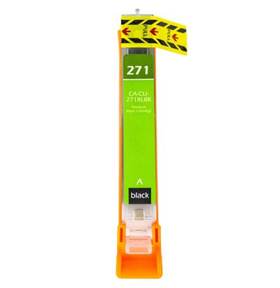 Remanufactured Canon 271XL (CLI-271XLBK) InkJet Cartridge, Black 5565 High Yield 1