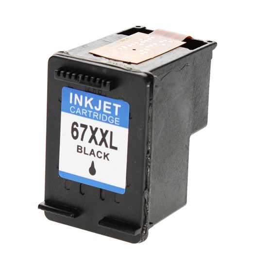 Remanufactured HP 67XXL (3YM59AN) InkJet Cartridge, Black 400 Extra High Yield 1