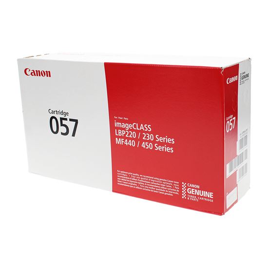 OEM Canon 057 (3009C001) Toner Cartridge, Black 3.1K Yield 1