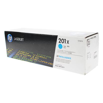 OEM HP 201X (CF401X) Toner Cartridge, Cyan 2.3K High Yield 1