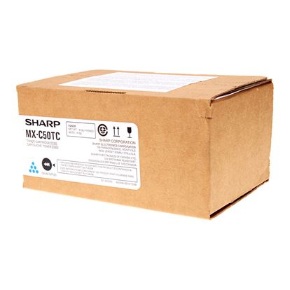 OEM Sharp  (MX-C50TC) Toner Cartridge, Cyan 13K Yield 1