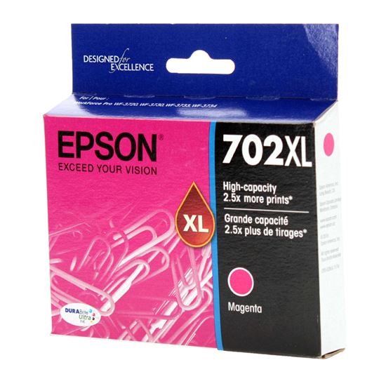 OEM Epson 702XL (T702XL320) Inkjet, Magenta 950 High Yield 1
