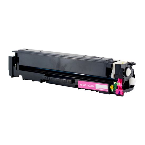 Compatible HP 206X (W2113X) Toner Cartridge, Magenta 2.45K High Yield, (New Chip) 1