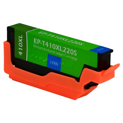 Remanufactured Epson 410XL (T410XL220S) InkJet Cartridge, Cyan 650 High Yield 1