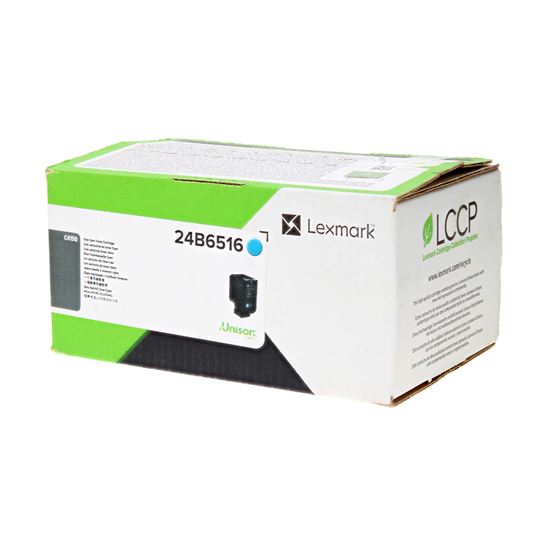 OEM Lexmark  (24B6516) Toner Cartridge, Cyan 10K Yield 1