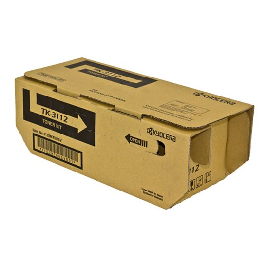 OEM Kyocera Mita TK-3112 (1T02MT0US0) Toner Cartridge, Black 15.5K Yield 1