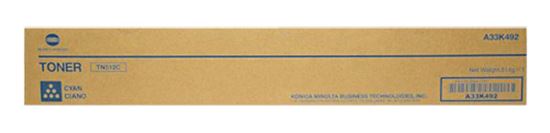 OEM Konica Minolta TN512C (A33K432) Toner Cartridge, Cyan 26K Yield 1