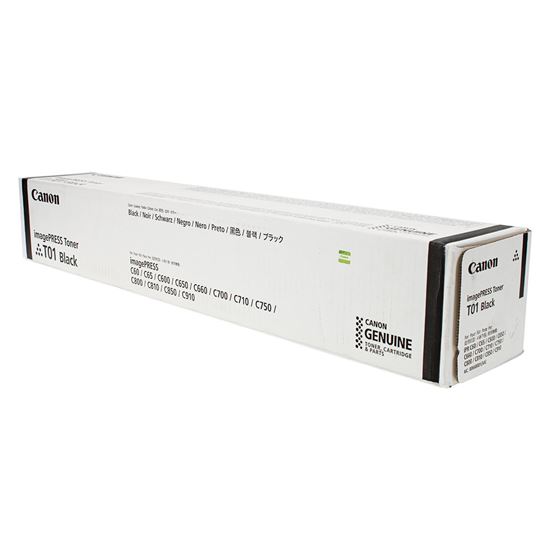 OEM Canon T01BK (8066B001) Toner Cartridge, Black 56K Yield 1