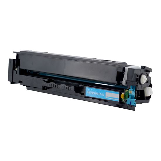 Compatible HP 414A (W2021A) Toner Cartridge, Cyan 2.1K Yield, (New Chip) 1