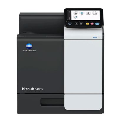 OEM Konica Minolta bizhub C4001i (AAJR017) Printer, 42 ppm Color, Print, Full Yield Toner, K=13K Yield, CMY=9K Yield 1