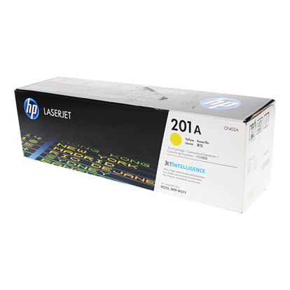 OEM HP 201A (CF402A) Toner Cartridge, Yellow 1.4K Yield 1