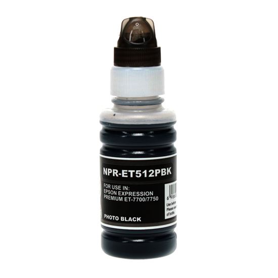 Compatible Epson 502 (T502120) Ink Bottle, Black 7500 Yield 1