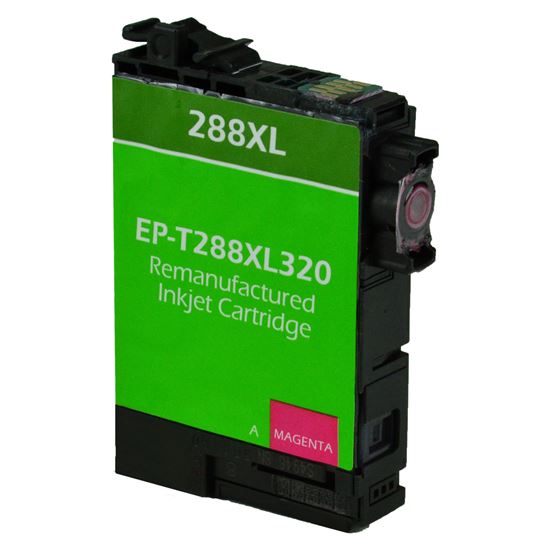 Remanufactured Epson 288XL (T288XL320) InkJet Cartridge, Magenta 450 High Yield 1
