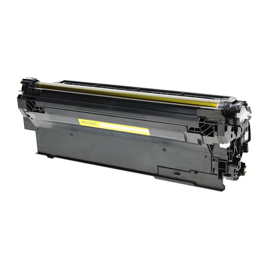 Compatible HP 213A (W2132A) Toner Cartridge, Yellow 3K Yield, (New Chip), Will not work with E Series 1