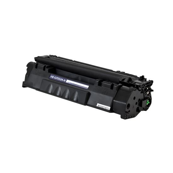 Compatible HP 53A (Q7553A) Toner Cartridge, Black 3K Yield 1