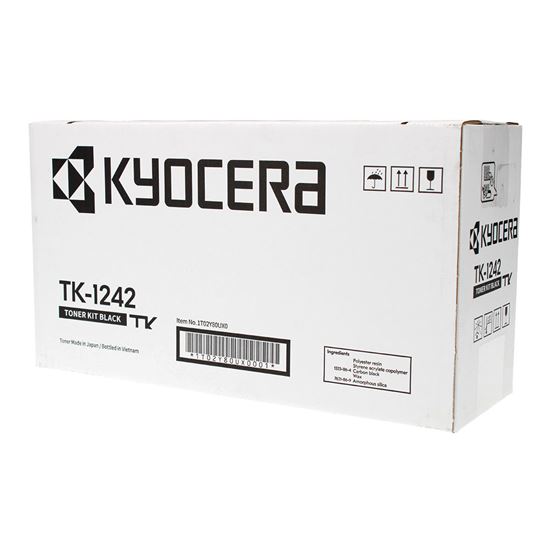 OEM Kyocera Mita TK-1242 (1T02Y80UX0) Toner Cartridge, Black 1.5K Yield 1