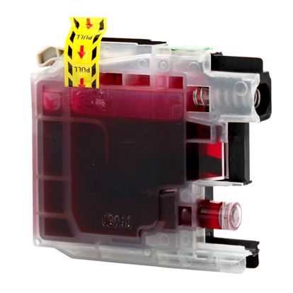 Compatible Brother LC205 XXL (LC205M) InkJet Cartridge, Magenta 1200 Super High Yield 1