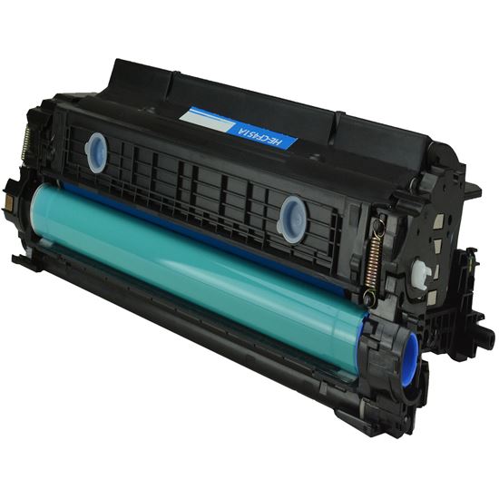 Compatible HP 655A (CF451A) Toner Cartridge, Cyan 10.5K Yield 1