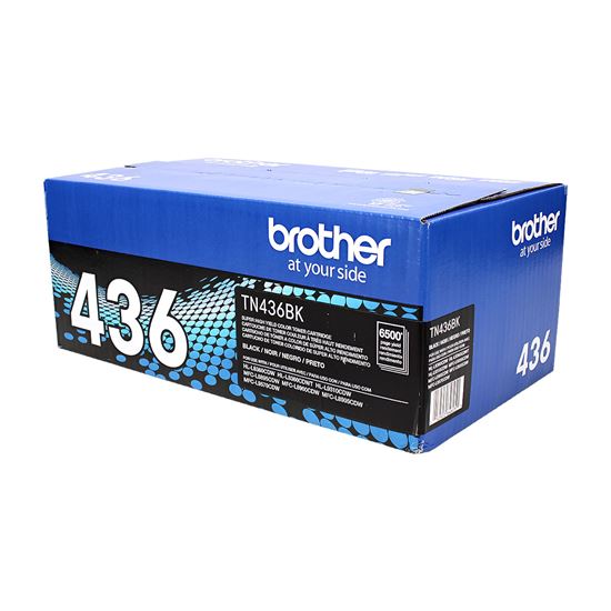 OEM Brother  (TN436BK) Toner Cartridge, Black 6.5K Extra High Yield 1