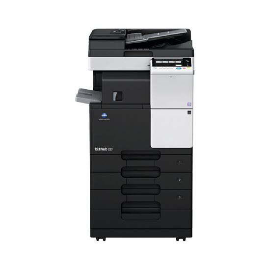 OEM Konica Minolta bizhub 227 (A7AK011X001) MFP, 22 ppm Monochrome, Print, Copy, Scan, (Fax) 1