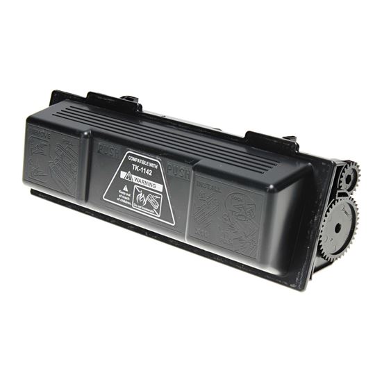 Compatible Kyocera Mita TK-1142 (1T02ML0US0) Toner Cartridge, Black 7.2K Yield, TAA Compliant, Made in USA 1
