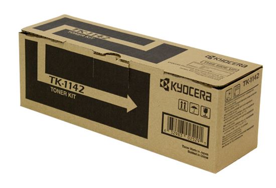 OEM Kyocera Mita TK-1142 (1T02ML0US0) Toner Cartridge, Black 7.2K Yield 1