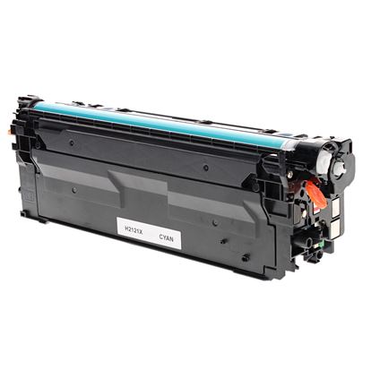 Compatible HP 212X (W2121X) Toner Cartridge, Cyan 10K High Yield, (New Chip) 1