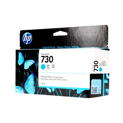 OEM HP 730 (P2V62A) Inkjet, Cyan 130 Yield 1